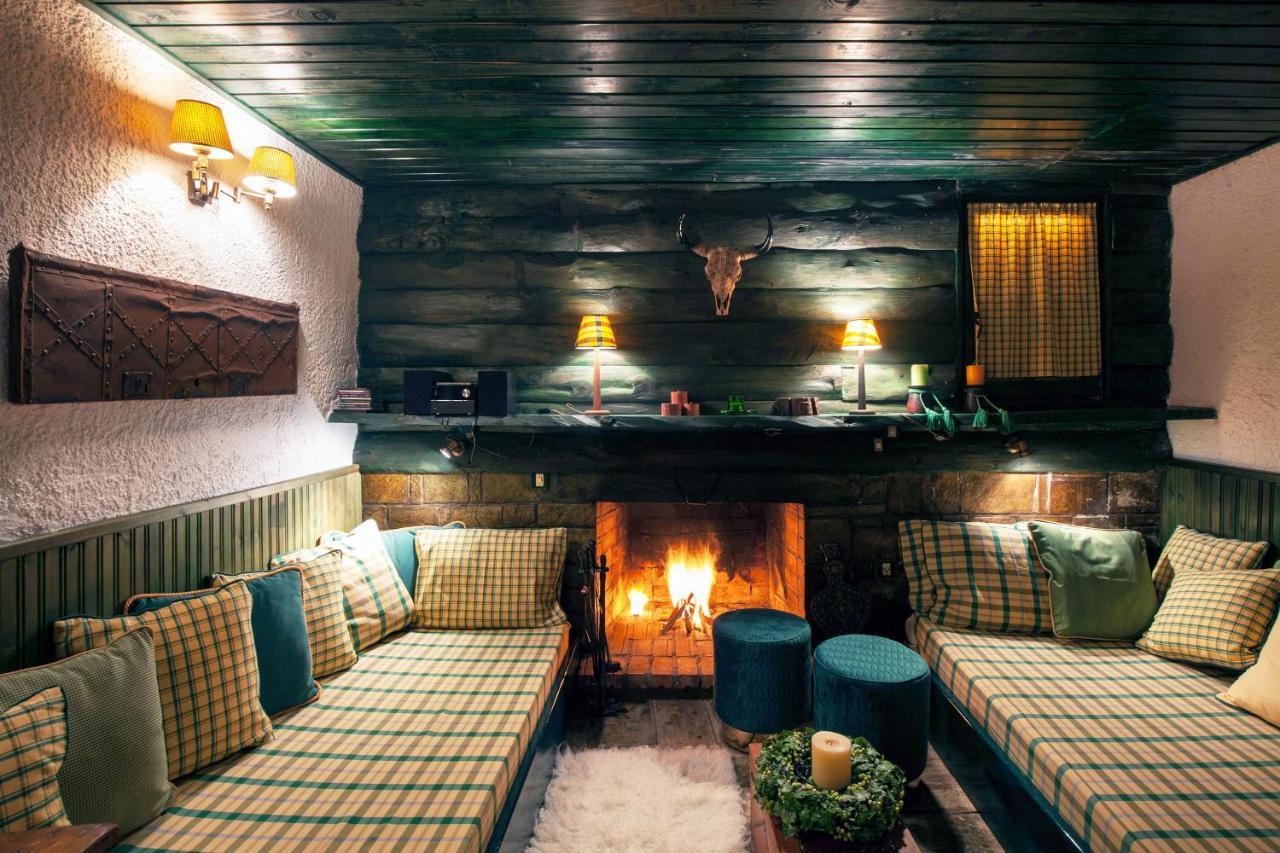 Dandy Villas Agoriani - Chalet Ivoni - Fireplace Eptálofos Exterior foto